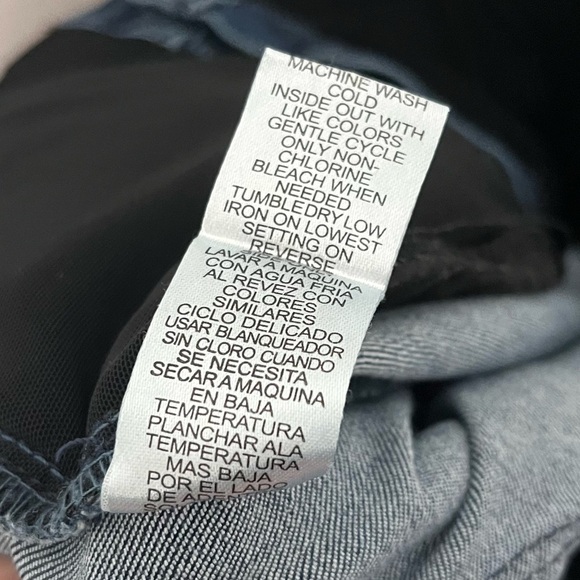 DEMOCRACY Ab Technology Distressed Jeans Size 16 - Picture 7 of 10